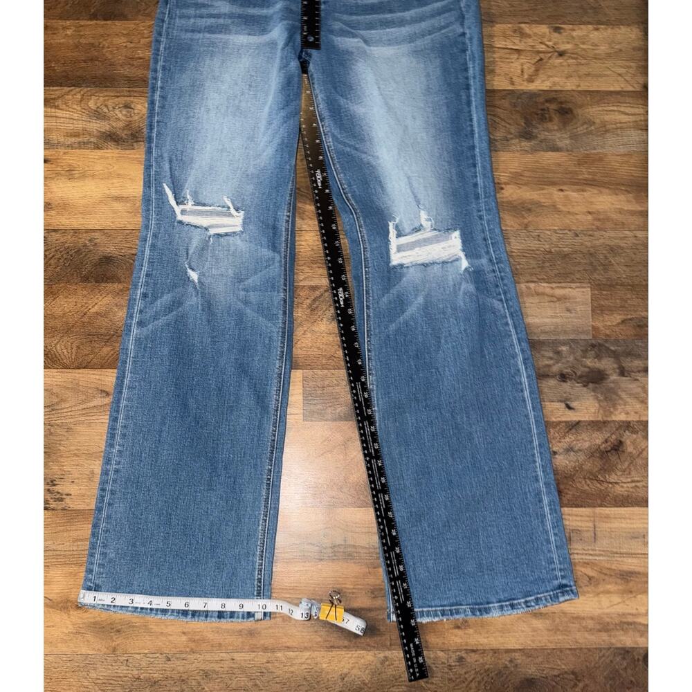 Fly monkey women’s distressed flare jeans - Picture 16 of 16